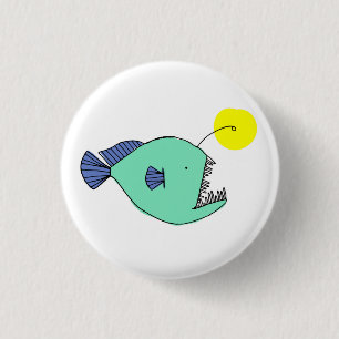 Deep Sea Anglerfish Badge