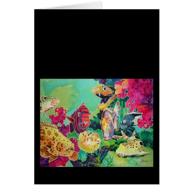 Deep Sea Beauties Tropical Fish (Front)