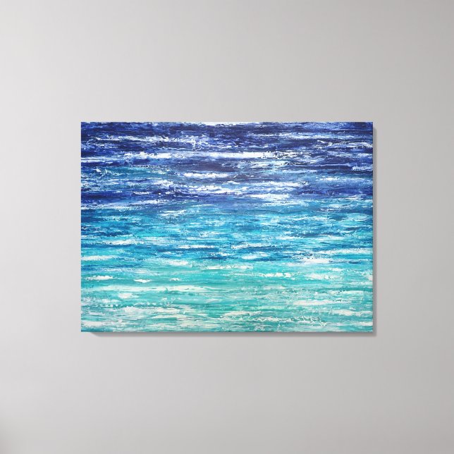 Deep-Sea Canvas Print (Front)