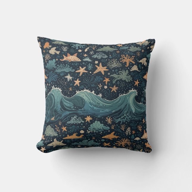 Deep Sea cushion (Front)