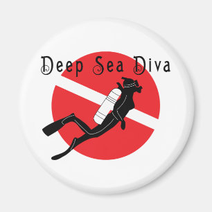 Deep Sea Diva Magnet