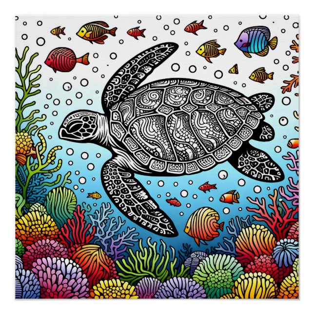 Deep Sea Dive Poster (Front)