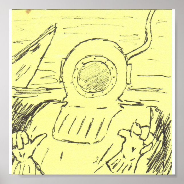Deep Sea Diver Poster (Front)