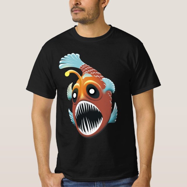 Deep Sea Fish T-Shirt (Front)