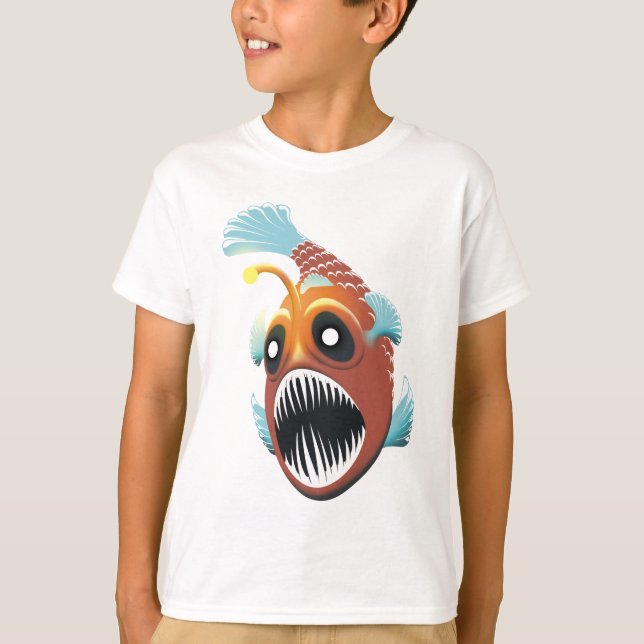 Deep Sea Fish T-Shirt (Front)