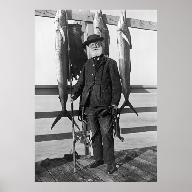 Deep Sea Fisherman, 1912 Poster (Front)