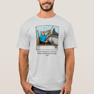 Deep Sea Fishing Humour Tee Shirt