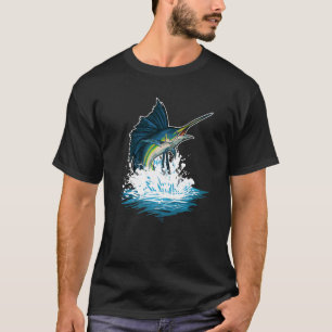 Deep Sea Fishing Sword Fish T-Shirt