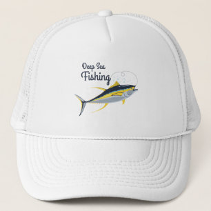 Deep Sea Fishing Trucker Hat