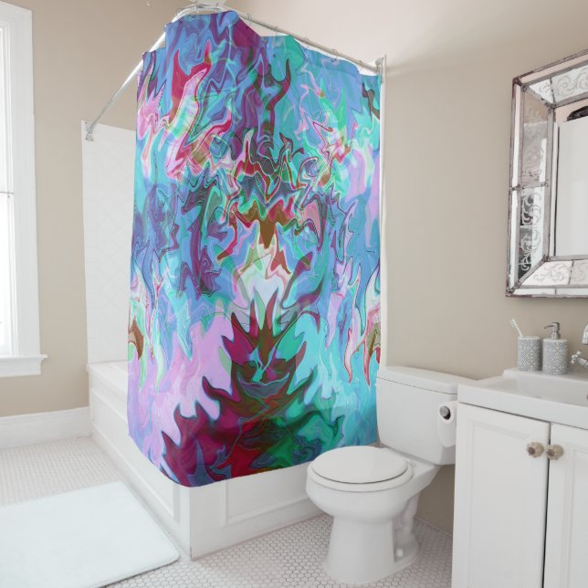 Deep Sea Fun....... Shower Curtain (In Situ)