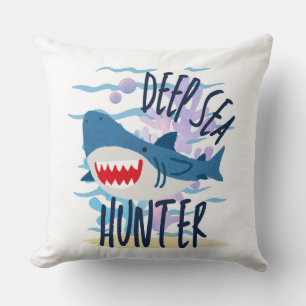 deep sea hunter cushion