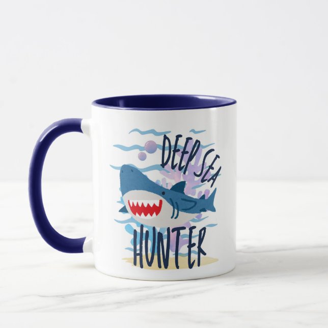 deep sea hunter mug (Left)