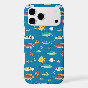 Deep Sea Life & Colourful Fish Seamless Pattern