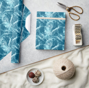 Deep Sea Moonstone Wrapping Paper