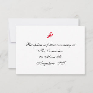 "Deep Sea" Reception Cards