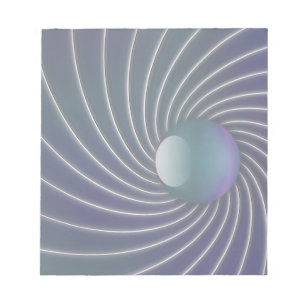 Deep Sea Spirals Notepad