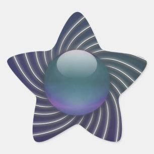 Deep Sea Spirals Stickers