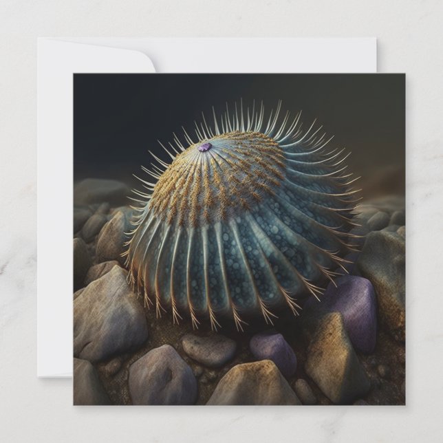 Deep Sea Urchin Card (Front)