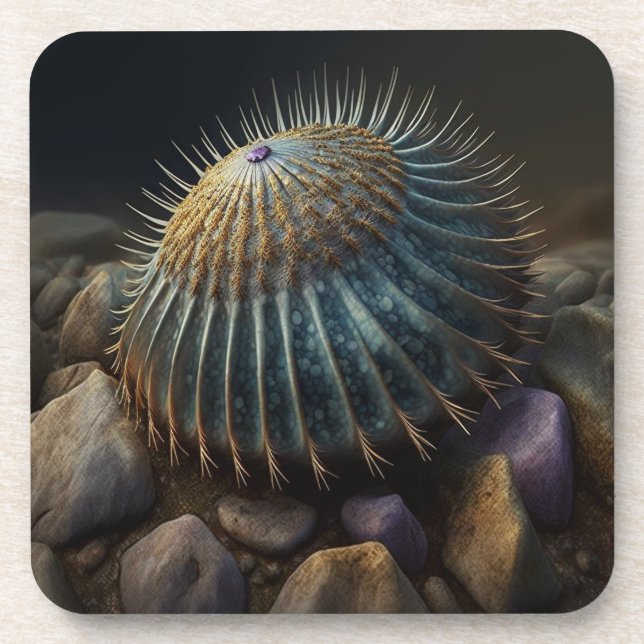 Deep Sea Urchin Coaster (Front)