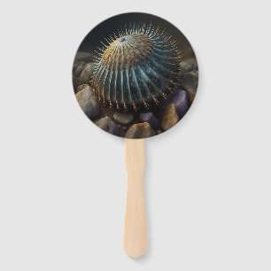 Deep Sea Urchin Hand Fan
