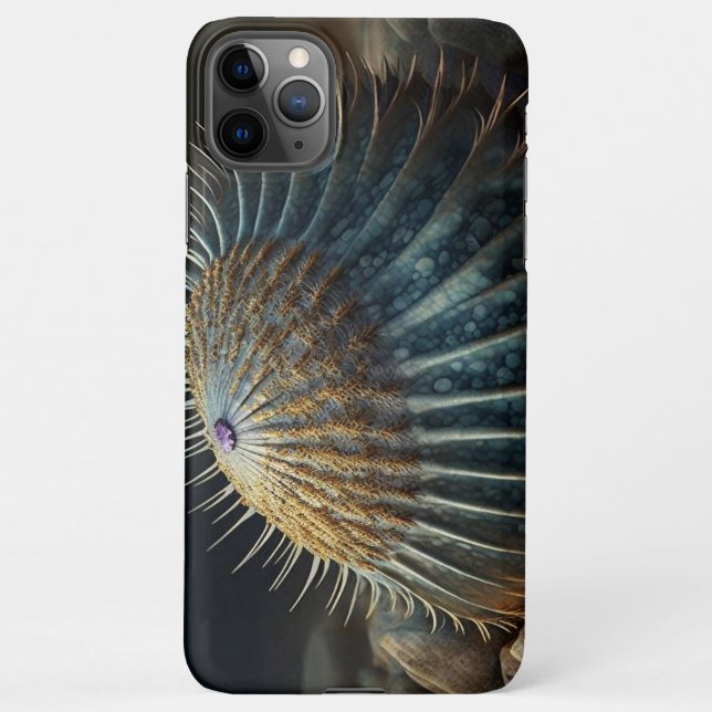 Deep Sea Urchin iPhone Case (Back)