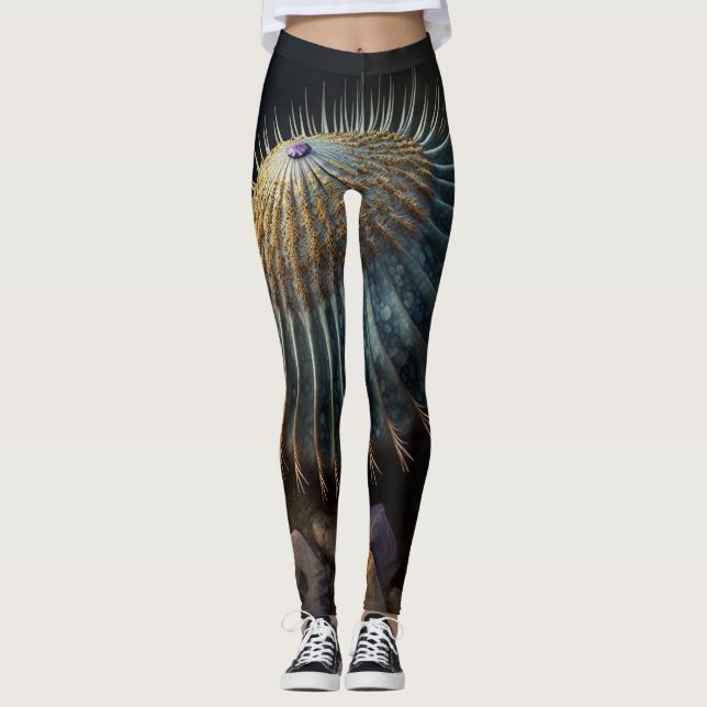 Deep Sea Urchin Leggings (Front)