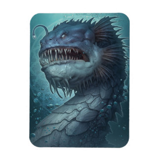 Deep See Dragon Magnet by Kerem Beyit