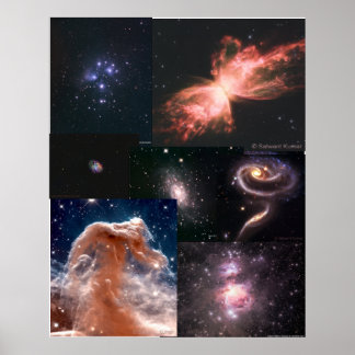 Deep Sky Images by Satwant Kumar Poster