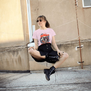 Deep Space Exploration Cat Astronaut T-Shirt