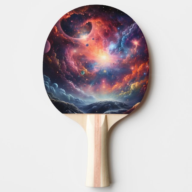 Deep Space Ping Pong Paddle (Front)