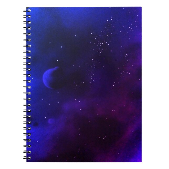 Deep Space Spiral Notebook (Front)