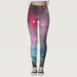 Deep Space Star Cluster Vibrant Yoga Pants