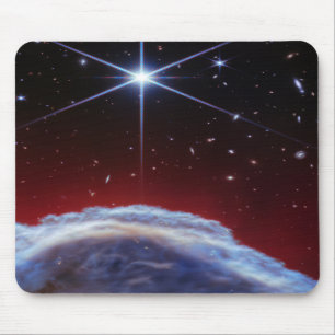 Deep Space Starburst and Nebula Mousepad