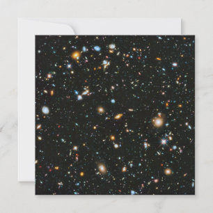 Deep Space Stars and Galaxies