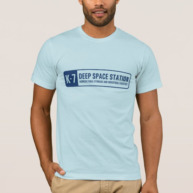 deep space station k-7 T-Shirt (Front)