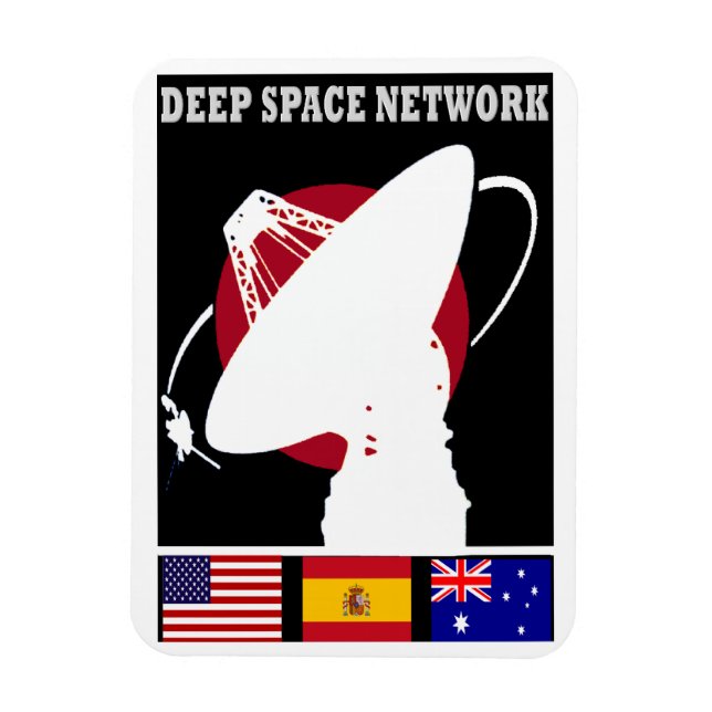 Deep Space Tracking Network Magnet (Vertical)