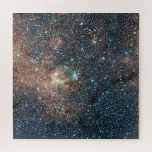 Deep Space View of a Star Cluster Jigsaw Puzzle