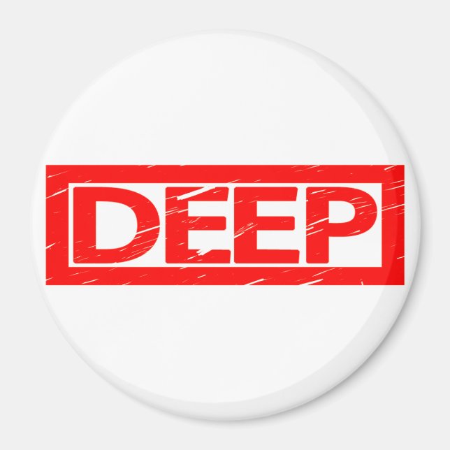 Deep Stamp Magnet (Front)