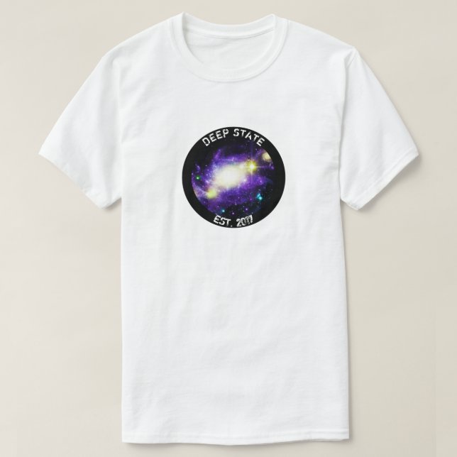 DEEP STATE EST. 2017 T-Shirt (Design Front)