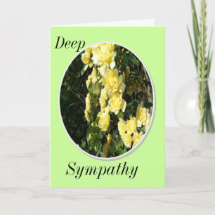 Deep Sympathy Card