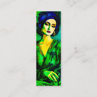 Deep Thoughts Bookmark Mini Business Card