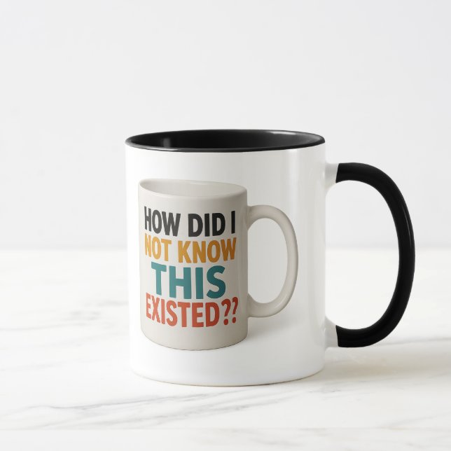 Deep Thoughts - Coffee Mug (Right)