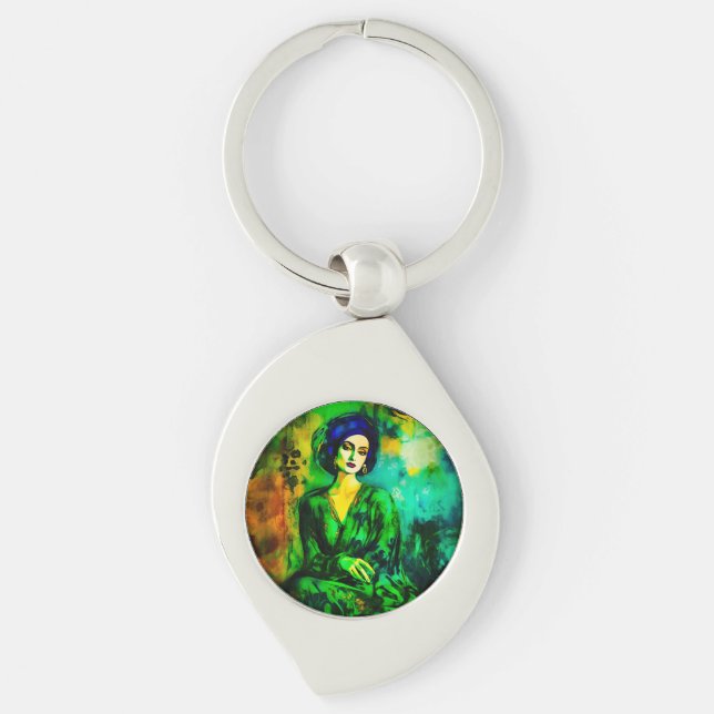 Deep Thoughts  Key Ring (Front)