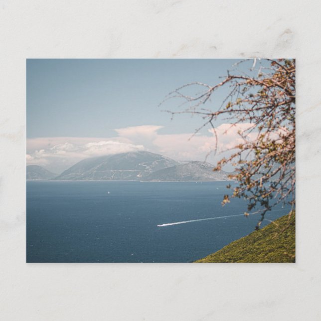 DEEP TO NATURE HOLIDAY POSTCARD (Front)