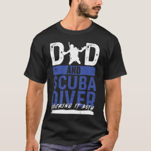 Deep Underwater Snorkeler Scuba Diving Snorkelling T-Shirt
