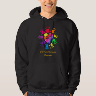 Deep Vein Thrombosis Awareness Hands Hoodie