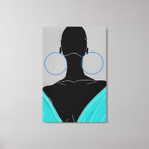 deep vibe canvas print