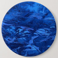 "Deep Water 5" Abstract Art Button