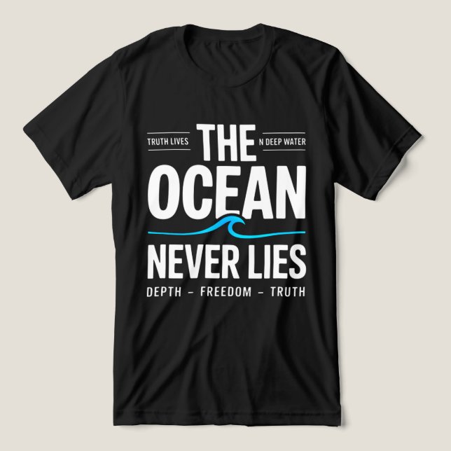 Deep Water Surfer Gift for men Tri-Blend Shirt (Design Front)
