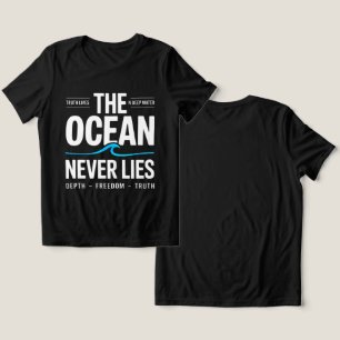 Deep Water Surfer Gift for women Tri-Blend Shirt